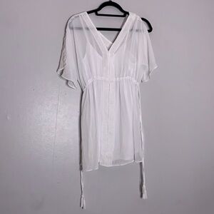 Motherhood maternity white top